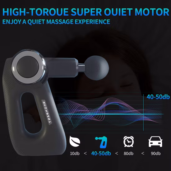 Handheld Vibration Sports Therapy Hot Cold Heated Muscle Message Massage Gun